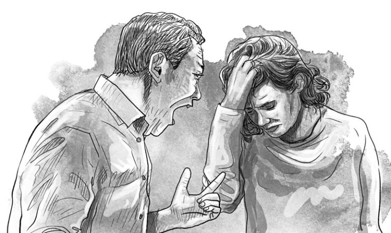 Casei com um homem violento