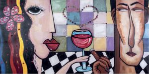 Anos amores e taças de vinho